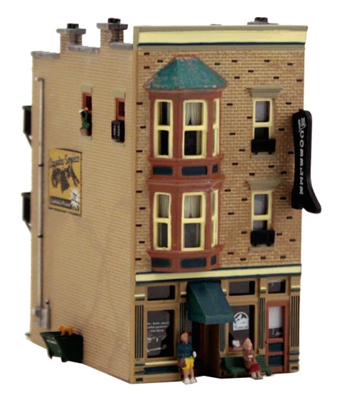 Woodland Scenics BR4931 N Scale Built Up Structure - J.W. Shoe Cobbler 2 Woodland Scenics BR4931 N Scale Built Up Structure - J.W. Shoe Cobbler - Image 2