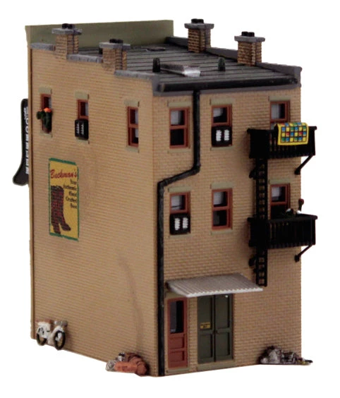 Woodland Scenics BR4931 N Scale Built Up Structure - J.W. Shoe Cobbler 3 Woodland Scenics BR4931 N Scale Built Up Structure - J.W. Shoe Cobbler - Image 3