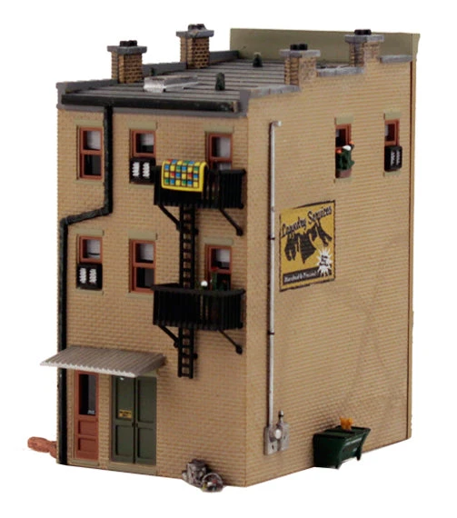 Woodland Scenics BR4931 N Scale Built Up Structure - J.W. Shoe Cobbler 4 Woodland Scenics BR4931 N Scale Built Up Structure - J.W. Shoe Cobbler - Image 4